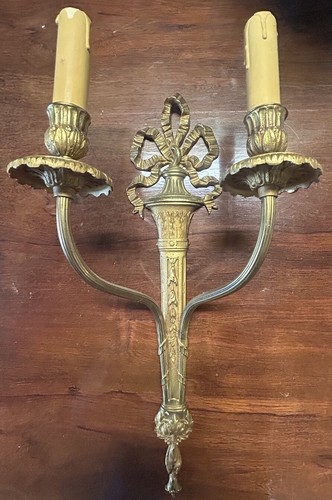 Applique bronze rocaille - applique,