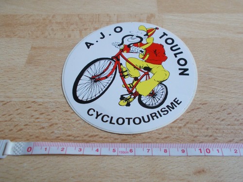 Autocollant cyclotourisme - autocollant,