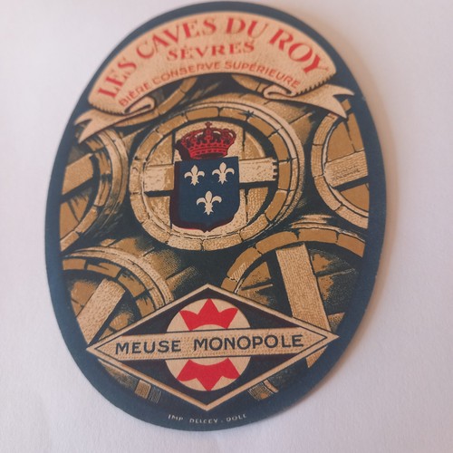 Ancienne étiquette bière