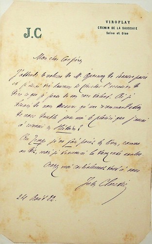 S jules claretie - ✒,