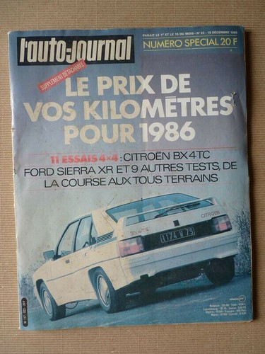 Auto journal 85 - auto-journal, n°22-85