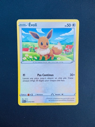 Carte pokémon evoli 013 - pokémon,
