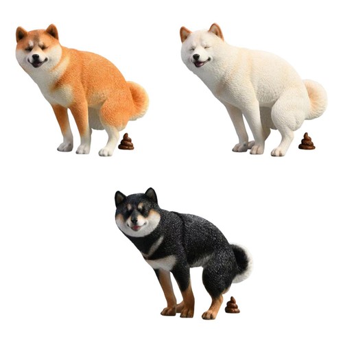 Figurine chien shiba - chien, inu