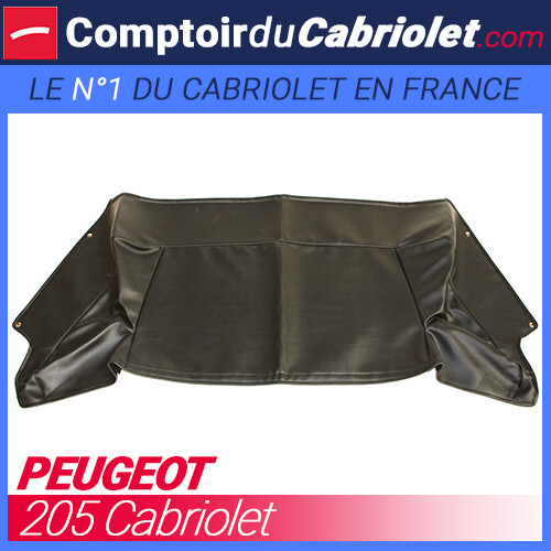 Couvre capote simili - simili, noir