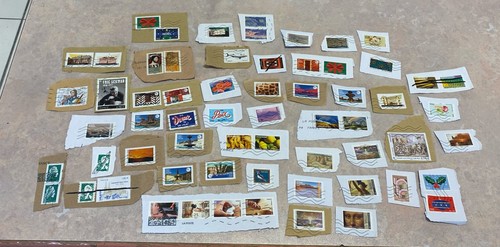 Vrac timbres obliteres - ,