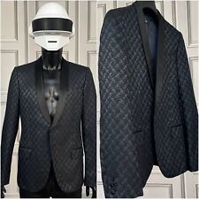 UltraRare & Gorgeous Alexander McQueen Shawl Collar Wool & Silk Tuxedo Blazer