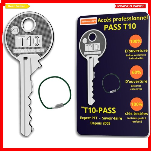 T10 pass clé ptt - clé,