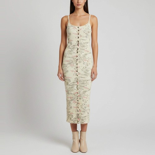 Robe longue tricot - en,