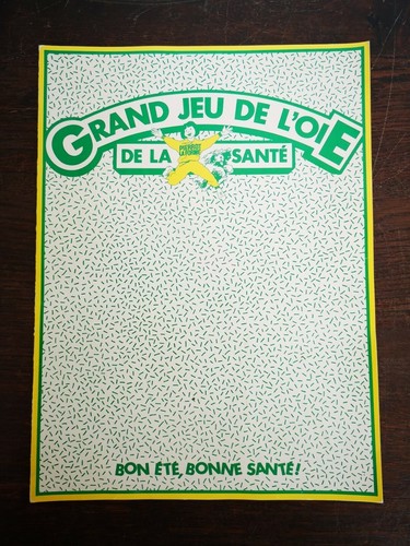 Vintage grand jeu oie - grand, l'oie