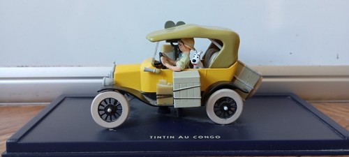 Figurine voiture tintin - figurine, "tintin