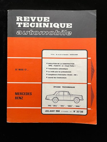 Revue technique automobile - ¤,