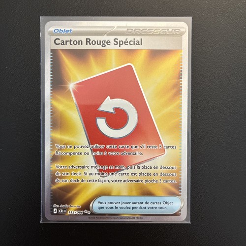 Carte pokémon carton rouge - pokémon,
