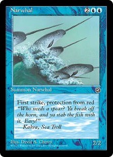Magic mtg narval terres - magic,
