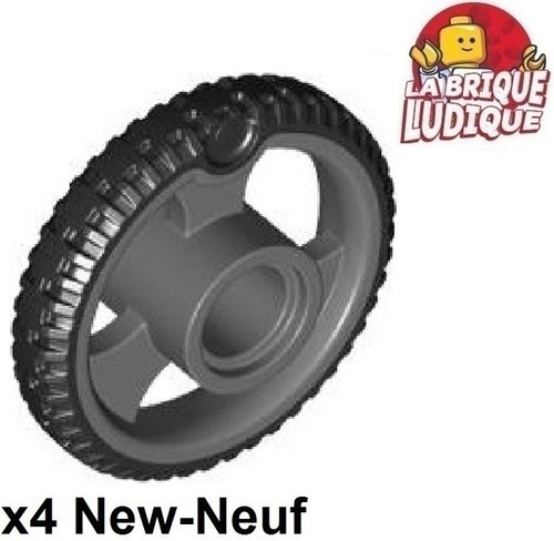 Lego roue jante wheel - 4x,