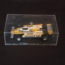 voiture miniature 1/43 Formule 1 : Renault Turbo RE20/23 1980 - "René Arnoux".