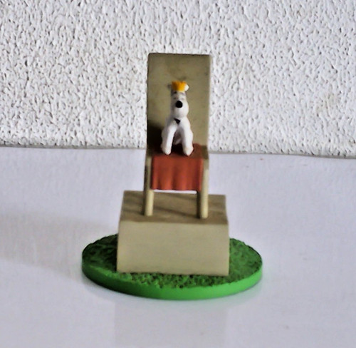 Scène plastique tintin - scène,