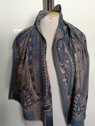 écharpe etro laine soie - Écharpe,