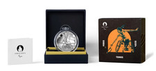 Coffret 10€ Euros Argent 999/1000 Paris 2024 Tennis Fauteuil