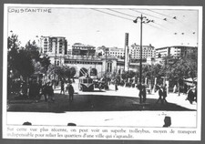 2001  --  ALGERIE . CONSTANTINE . UN TROLLEYBUS . 4B843