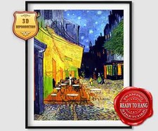 Gel texture effet 3D Van Gogh