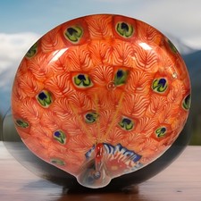 sulfure ou presse papier vintage millefiori