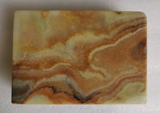 Boite à bijoux ancienne en marbre ONYX