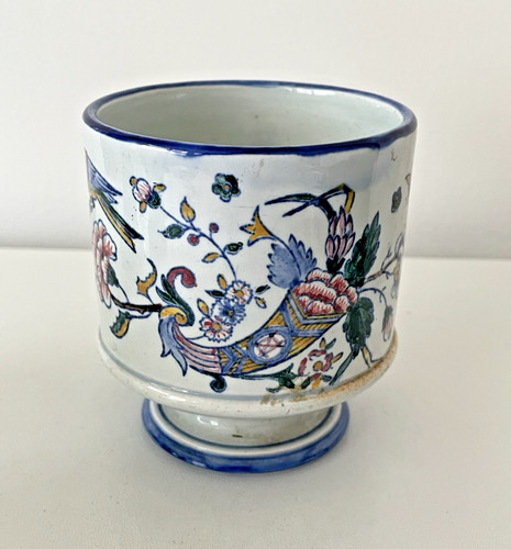 Ancien petit pot faience - pot,