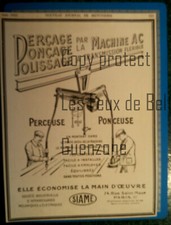 PERCEUSE PONCEUSE MACHINE AC