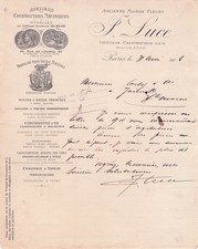 75 PARIS ingenieur LUCE 1906
