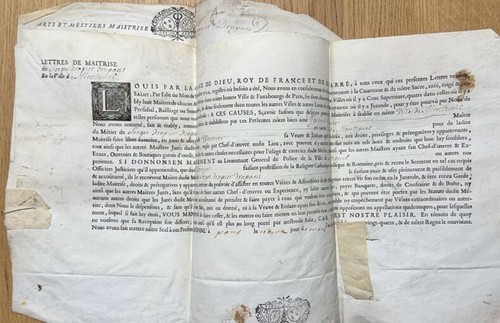 Lettres maitrise - de, maitrise].