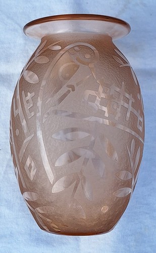 Vase daum nancy art déco - art,