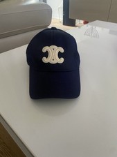 Casquette Celine Triomphe Neuve Couleur Bleu Marine