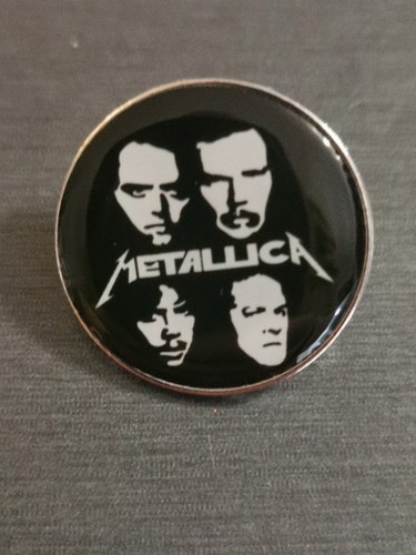 Metallica black album pin - metallica,