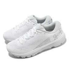 Under Armour HOVR Infinite 5 UA White Grey Men Road Running Shoes 3026545-101
