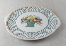 Ancien plat à tarte, décor