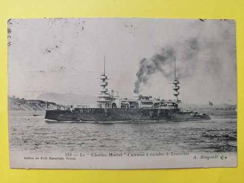 Cpa bateau navire guerre - bateau,