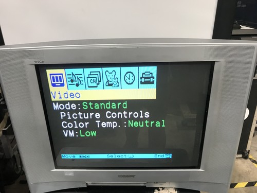 Sony trinitron wega 24fs120 - wega, kv-24fs120