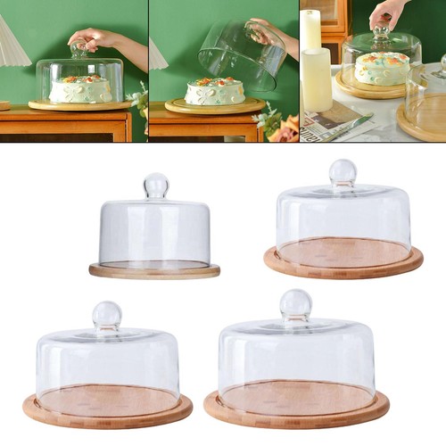 Présentoir gâteau bois - présentoir,