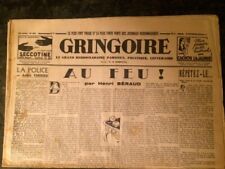  GRINGOIRE N°467/1937/AU FEU