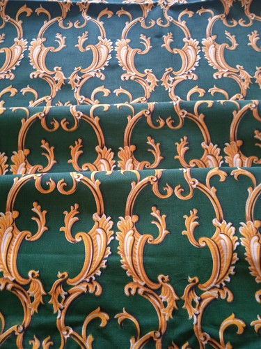 Tissu ameublement vintage - tissu,