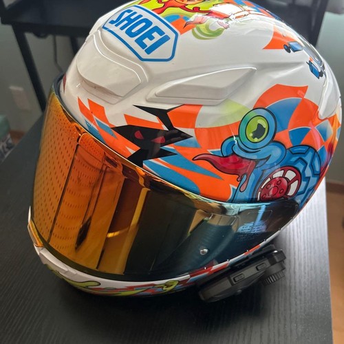 Shoei full face helmet - face, graphic