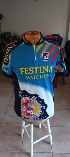 Maillot cycliste festina - cycliste,