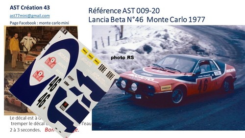 Decal lancia beta monte - decal, 43