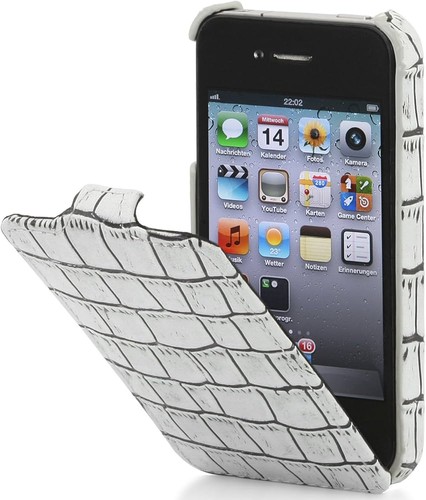 Etui rabat reptile croco - rabat,
