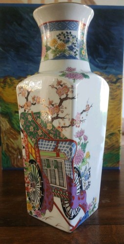 Vase porcelaine japonaise - porcelaine,