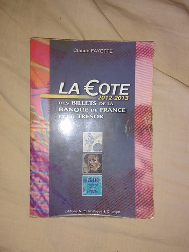 Livre cote des billets - de,