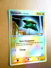 pokemon carte  dynavolt brillant holo 53 /95  magma Aqua Français rarissime TBE