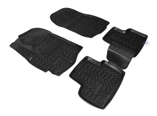 Tapis sol en caoutchouc - 3d,