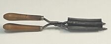 ancien fer a friser lisser onduler outil coiffure vintage deco
