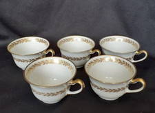 5 tasses à café en